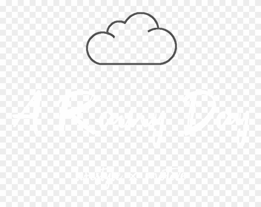 A Rainy Day - Drawing Clipart