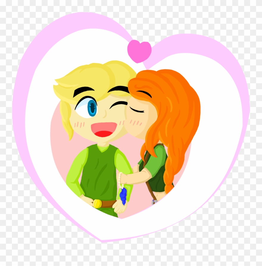 Link & Leah - Cartoon Clipart