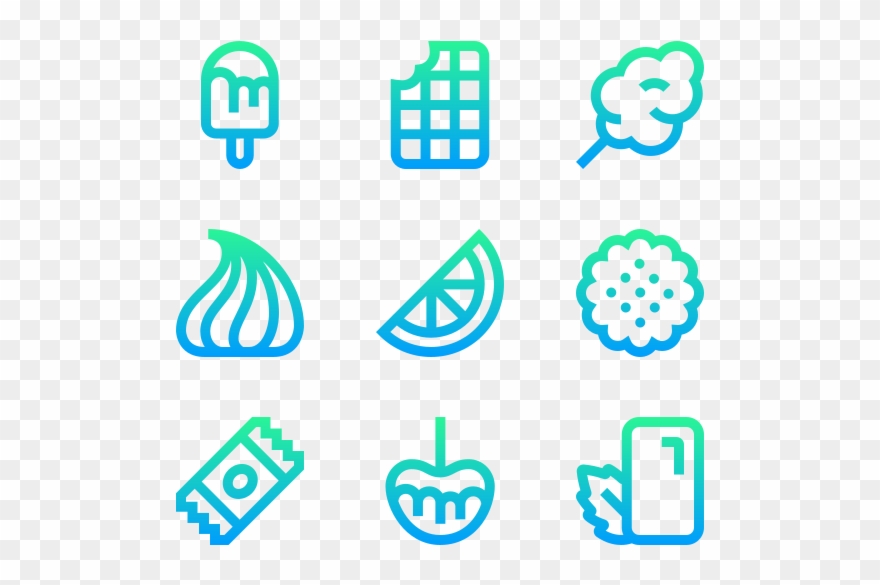 Sweets And Candies - Icon Clipart