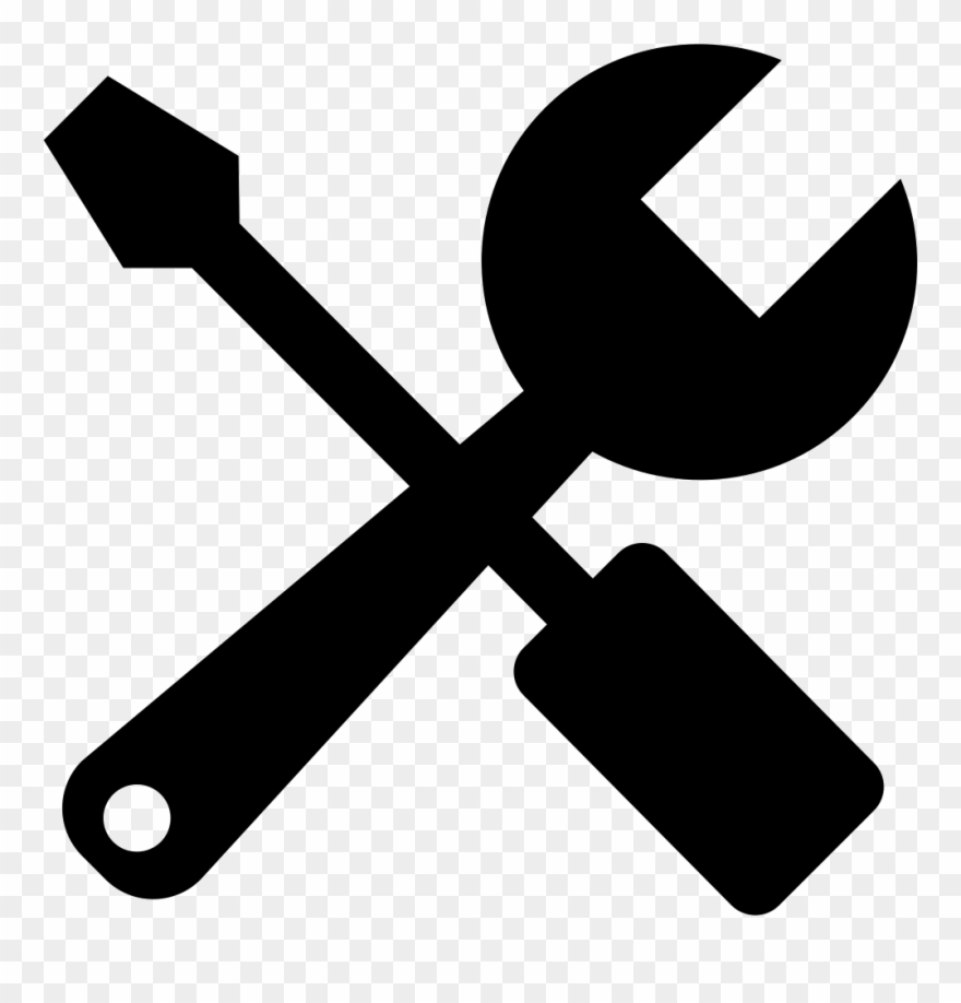 Png File Svg - Screwdriver And Wrench Logo Clipart