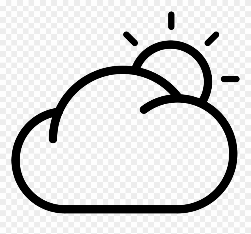 Cloudy Day Comments Clipart