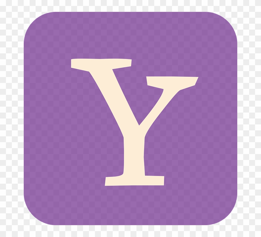 Yahoo, Yahoo Flat Icon, Yahoo - Icon Clipart