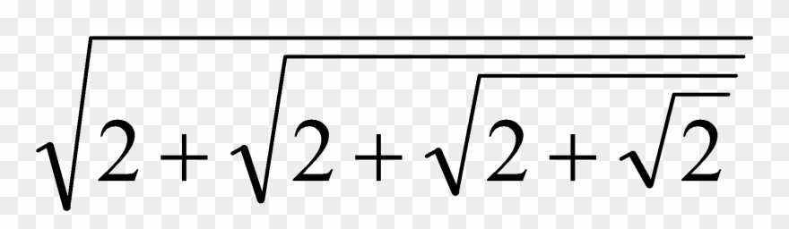 How Do I Find The Exact Value For An Infinite Surd - Calligraphy Clipart