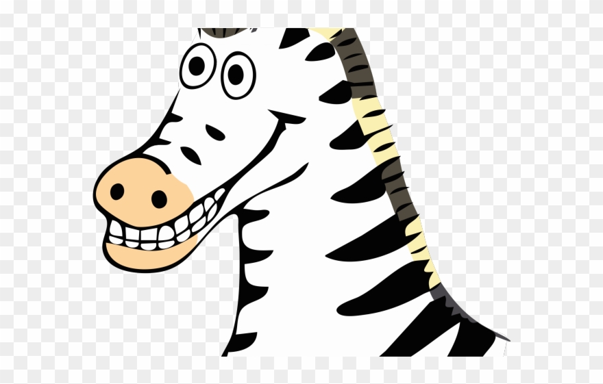 Zebra Clipart Silly - Clip Art - Png Download