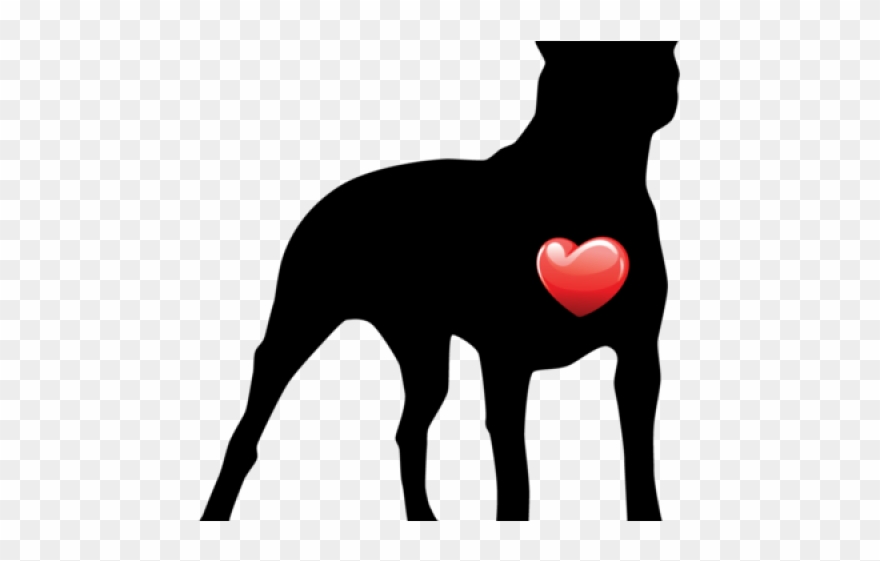 Pit Bull Clipart Valentine - Horse - Png Download