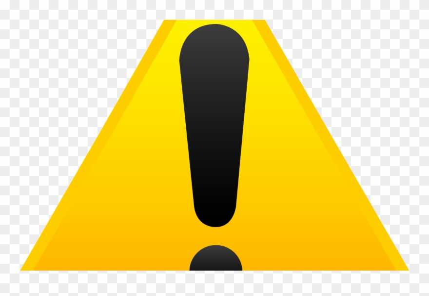 Alert Clip Art - Traffic Sign - Png Download