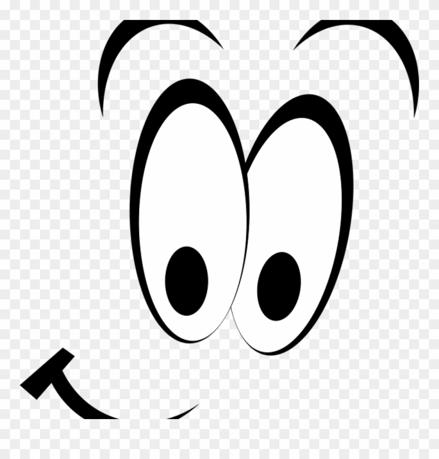Cartoon Eyes Clipart Thank You Clipart Hatenylo - Cartoon Eyes Clip Art - Png Download