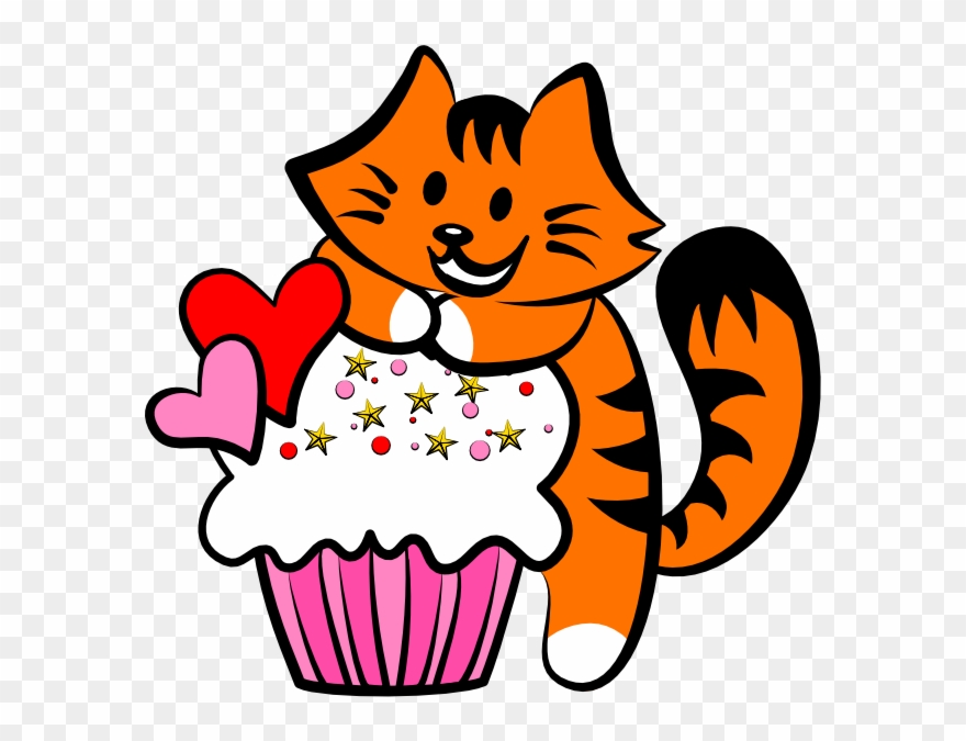 Kiki Adores Valentine Cupcake Clipart