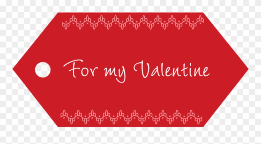 Free Png Valentine Labelpicture Png Images Transparent - Valentines Day Png Clipart