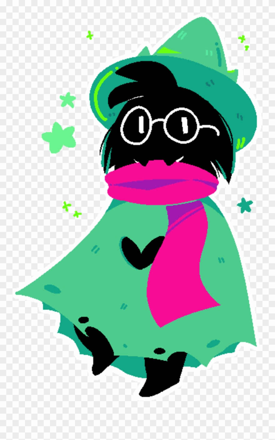 Male Female Delta Rune Ralsei Clipart