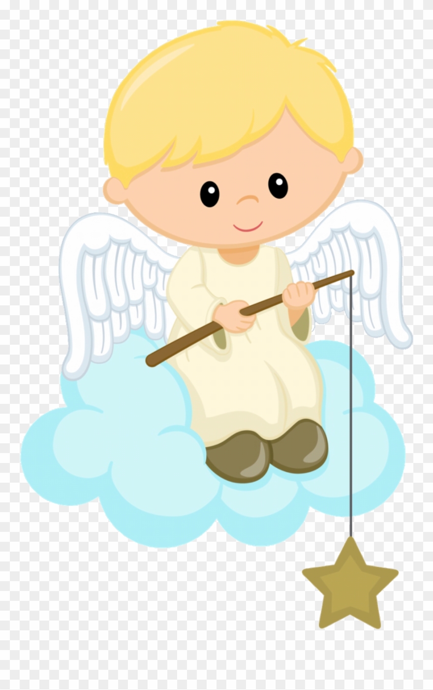 Angelitos Para Bautizo Png Clipart