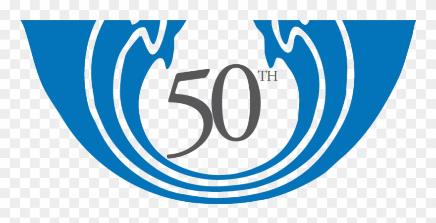 50th Anniversary Logo - Circle Clipart