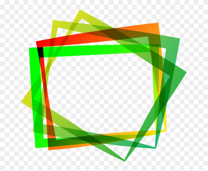 Creative Colorful Border 701*643 Transprent Png Free - Text Box Design Png Clipart