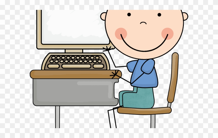 Pc Clipart Library Computer - Clipart Computer Image Png Transparent Png