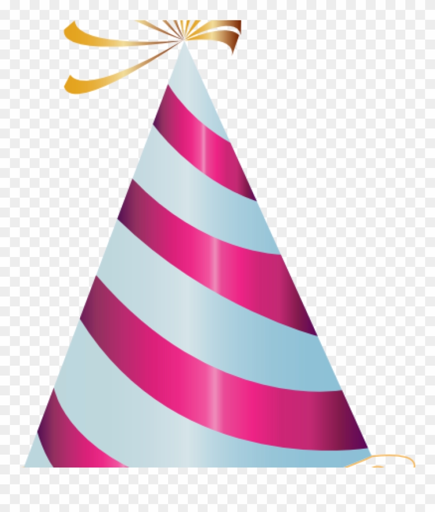 Transparent Party Hat Birthday Png Images All Clipart - Clipart Party Hat