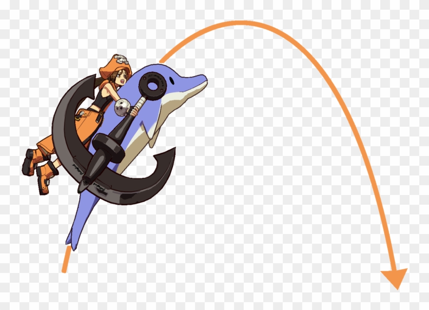 Ggxrd May Mrdolphinvertical - Illustration Clipart