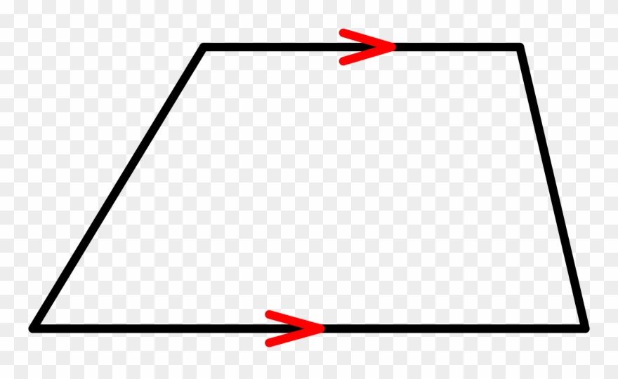 Open - Trapezoid Definition Clipart