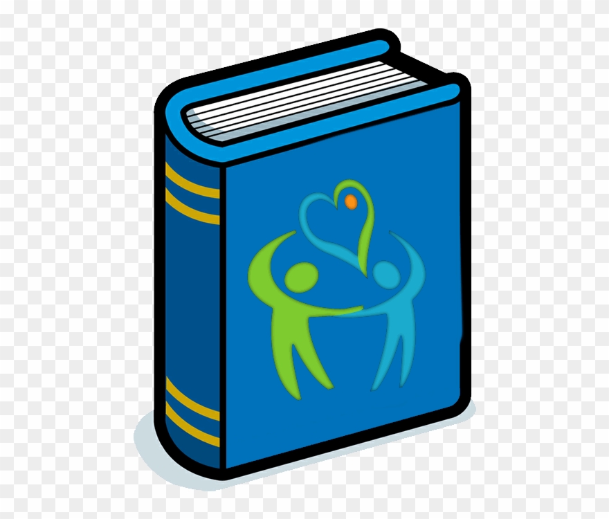 Kalp Nakli Kitapçığı - Smiling Book Clipart