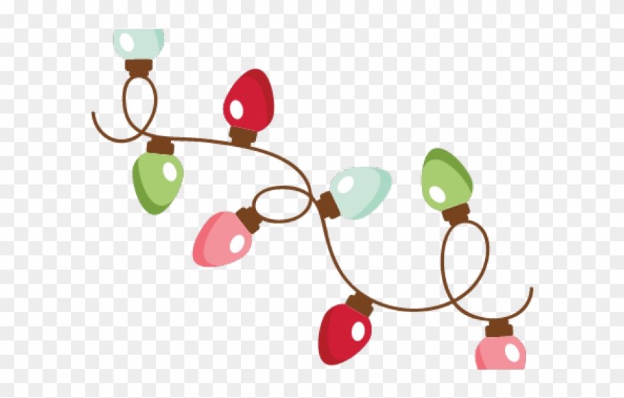 Christmas Lights Clipart Stock - Cut Out Christmas Lights - Png Download