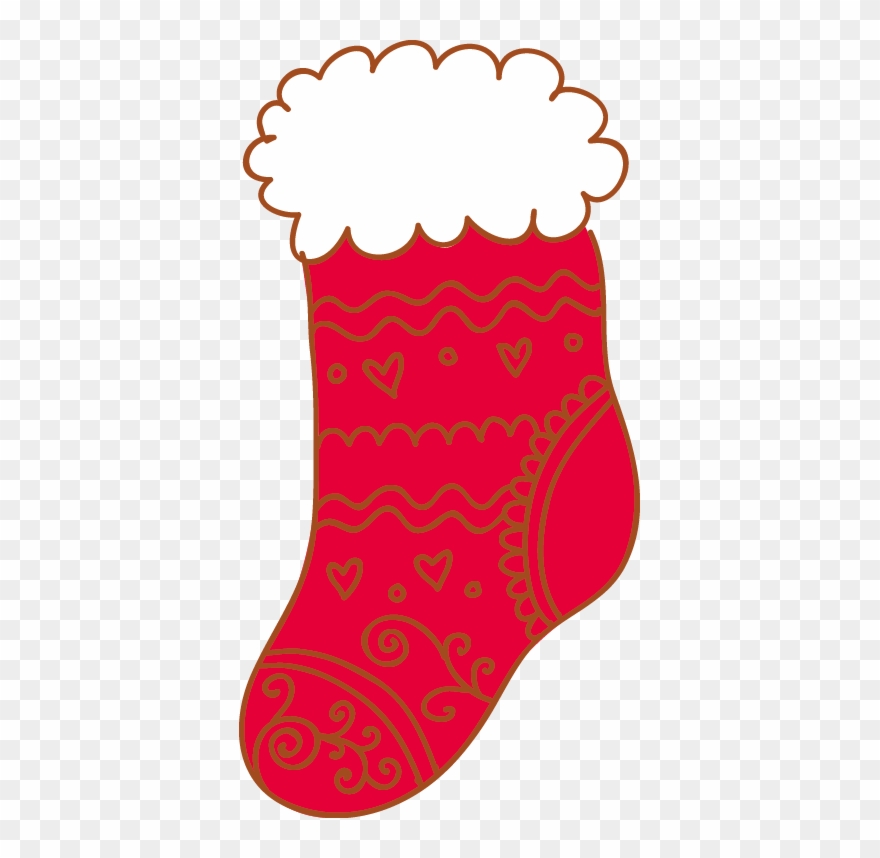 Christmas Sock Hosiery Socks Clipart