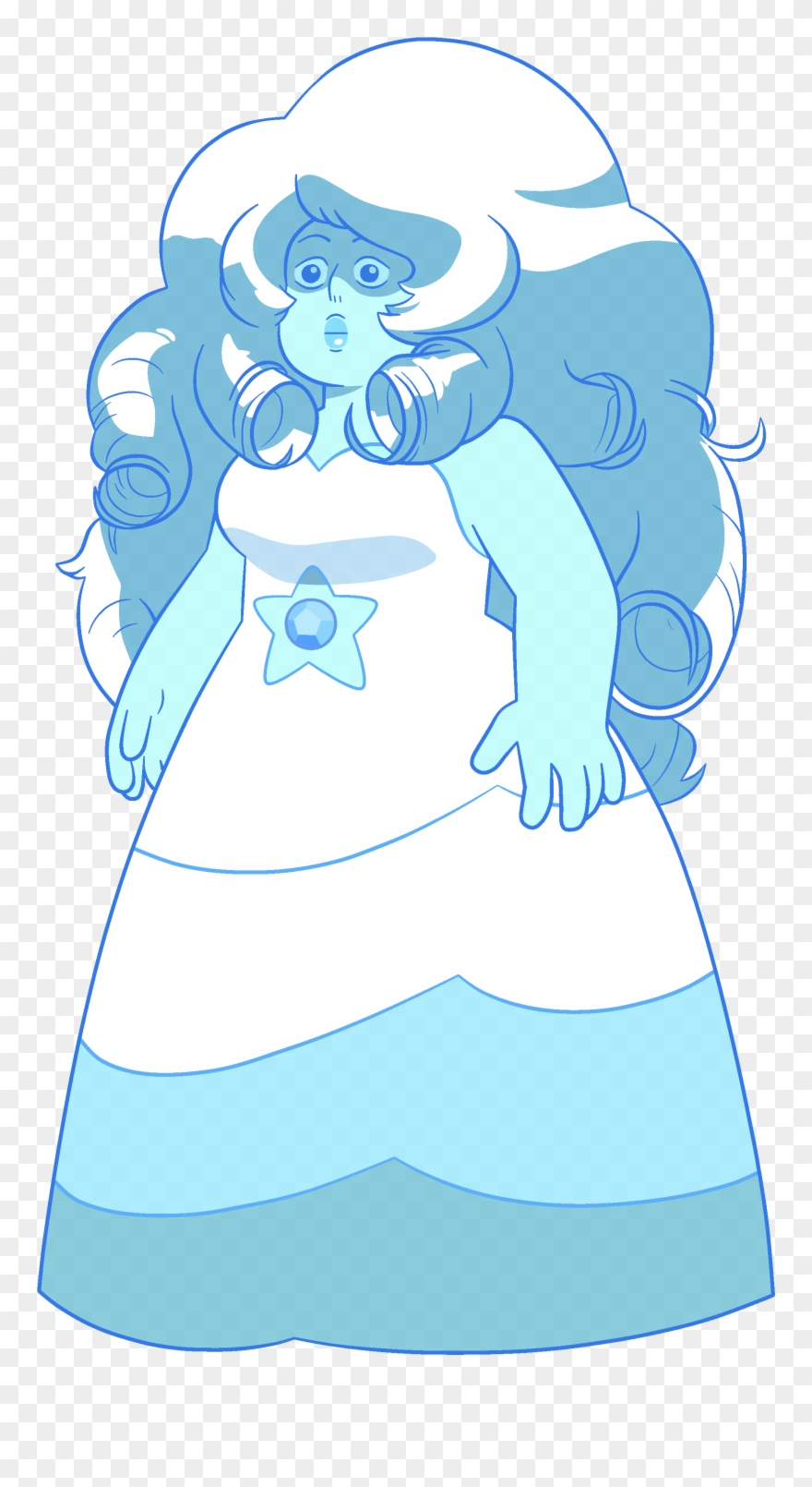 Hologram Clipart Star Wars - Steven Universe Rose Hologram - Png Download