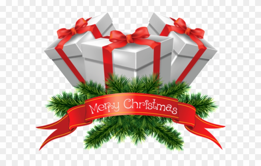 Merry Christmas Text Clipart Picsart Png - Merry Christmas Gift Png Transparent Png