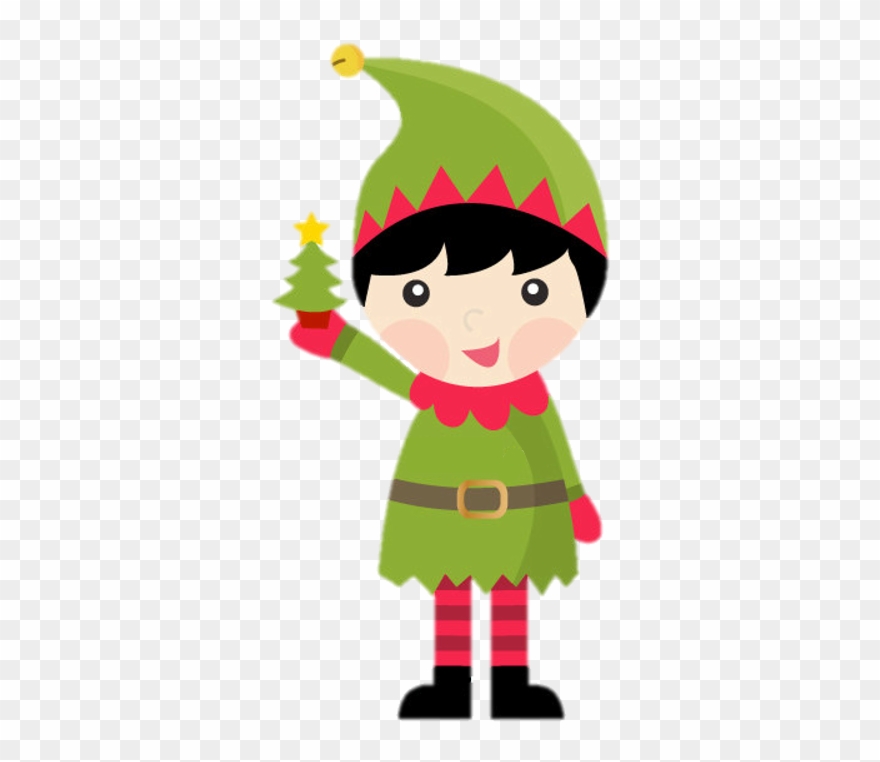 Somehow Amongst All This Activity The Gaskin Family - 3 Elves Clipart
