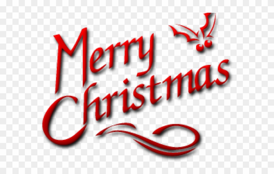 Merry Christmas Text Clipart Pnj - Merry Christmas - Png Download