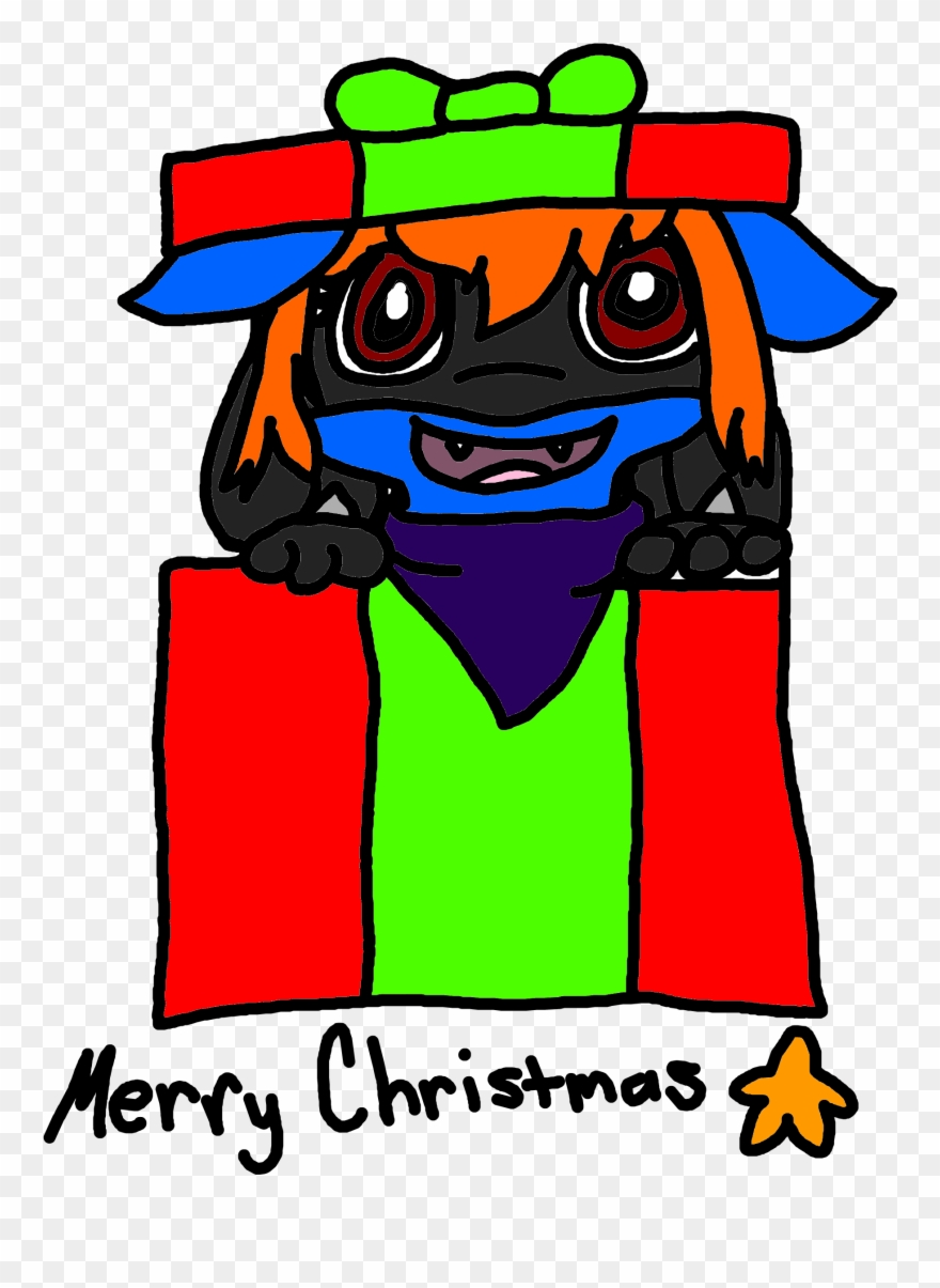 [day 25] Merry Christmas From Cait - Cartoon Clipart