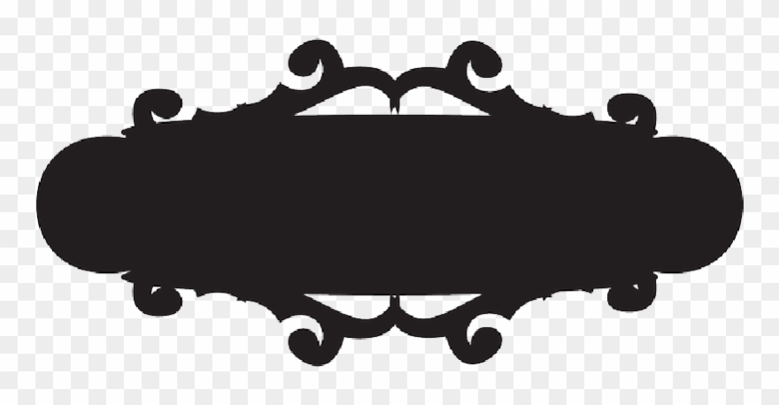 800 X 400 2 - Banner Design Png Black Clipart