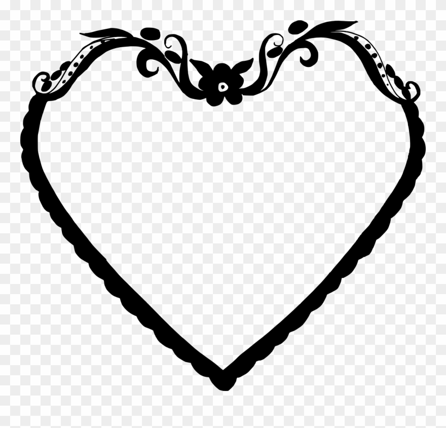 Free Download - Frame Love Vector Png Clipart