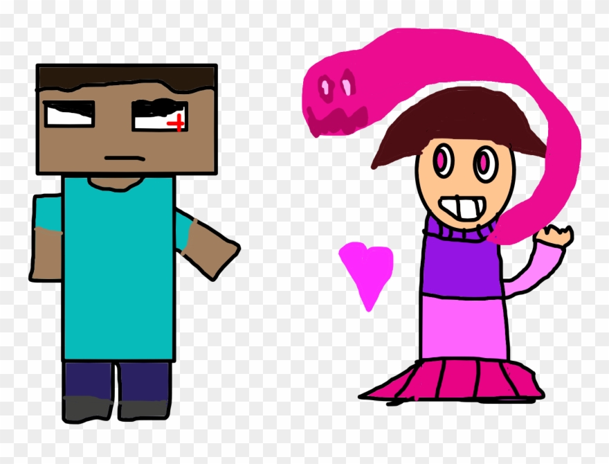 Digital Clipart Minecraft - Cartoon - Png Download