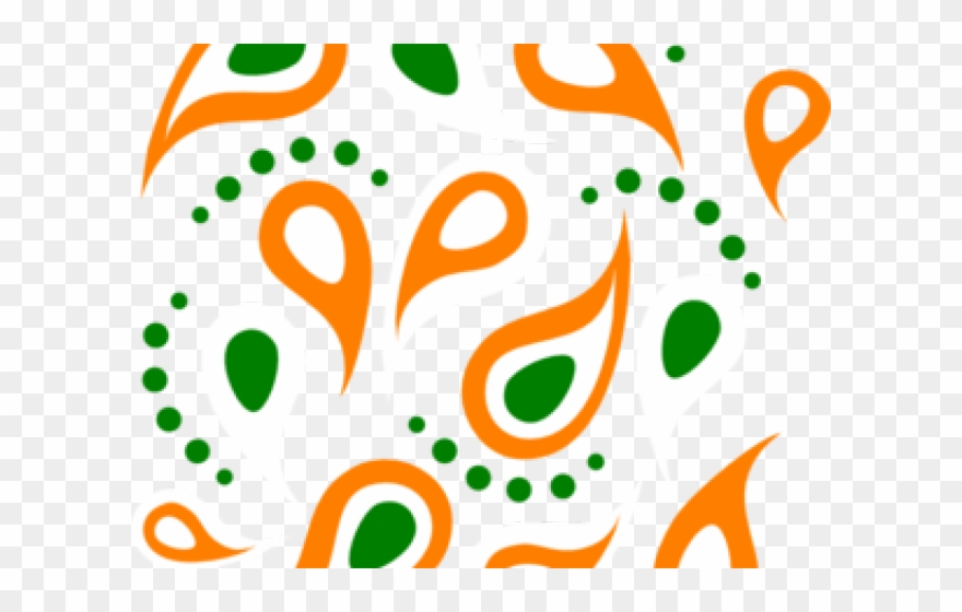 Vector Art Clipart Free Paisley Pattern - Bandana Pattern Vector Png Transparent Png