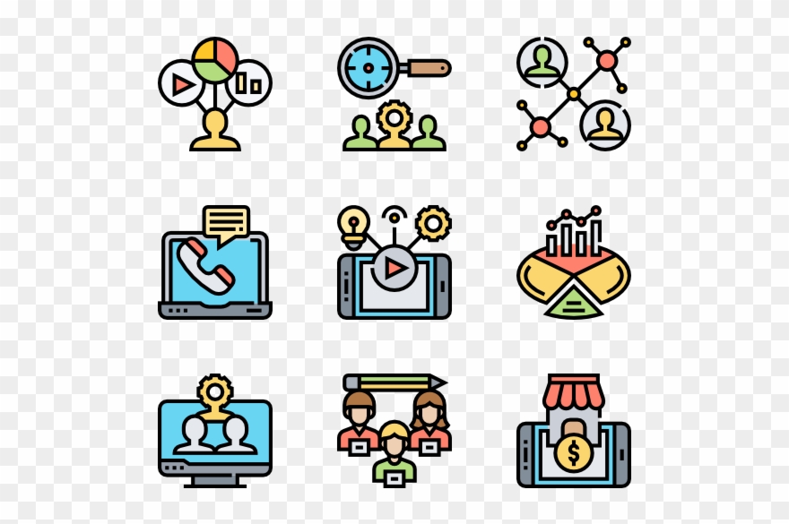 Digital Marketing - Icon Clipart