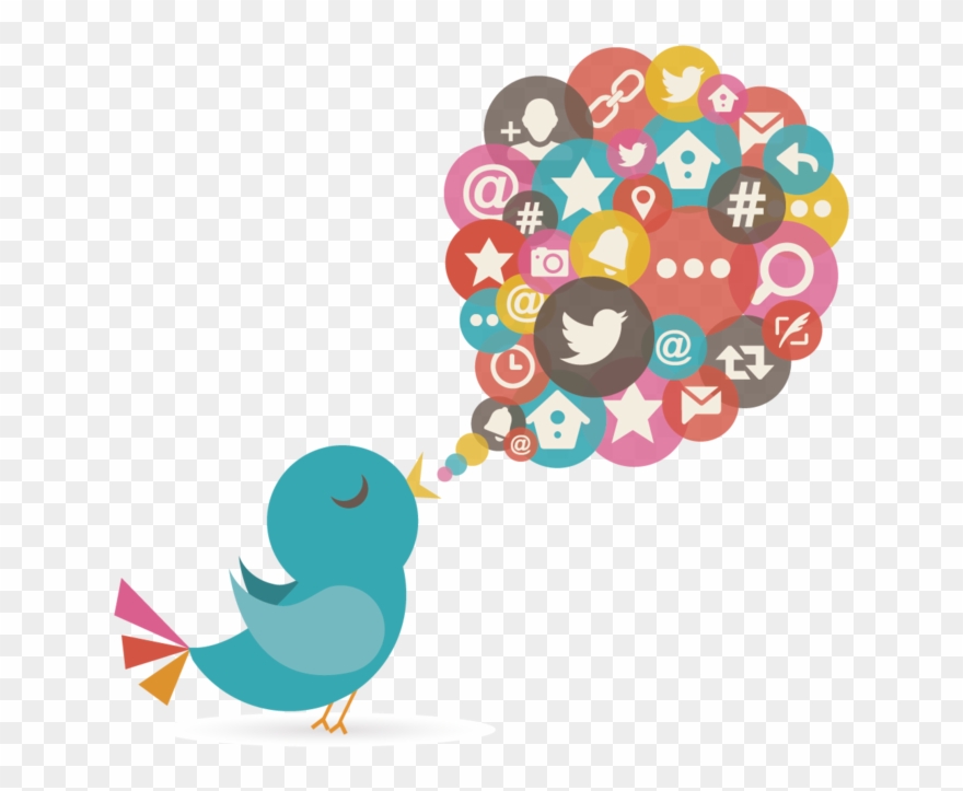 Information Media Twitter Creative Euclidean Vector Clipart