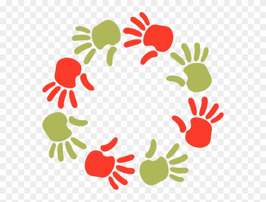 This Free Clip Arts Design Of Green And Orange Circle - Png Download