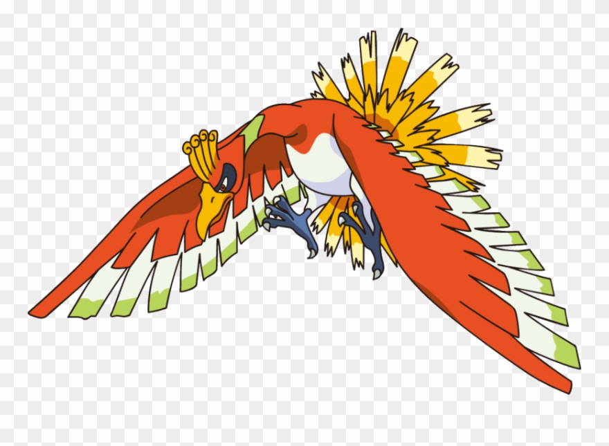 Free Png Download Ho Oh Png Images Background Png Images - Pokemon Heart Gold And Soul Clipart