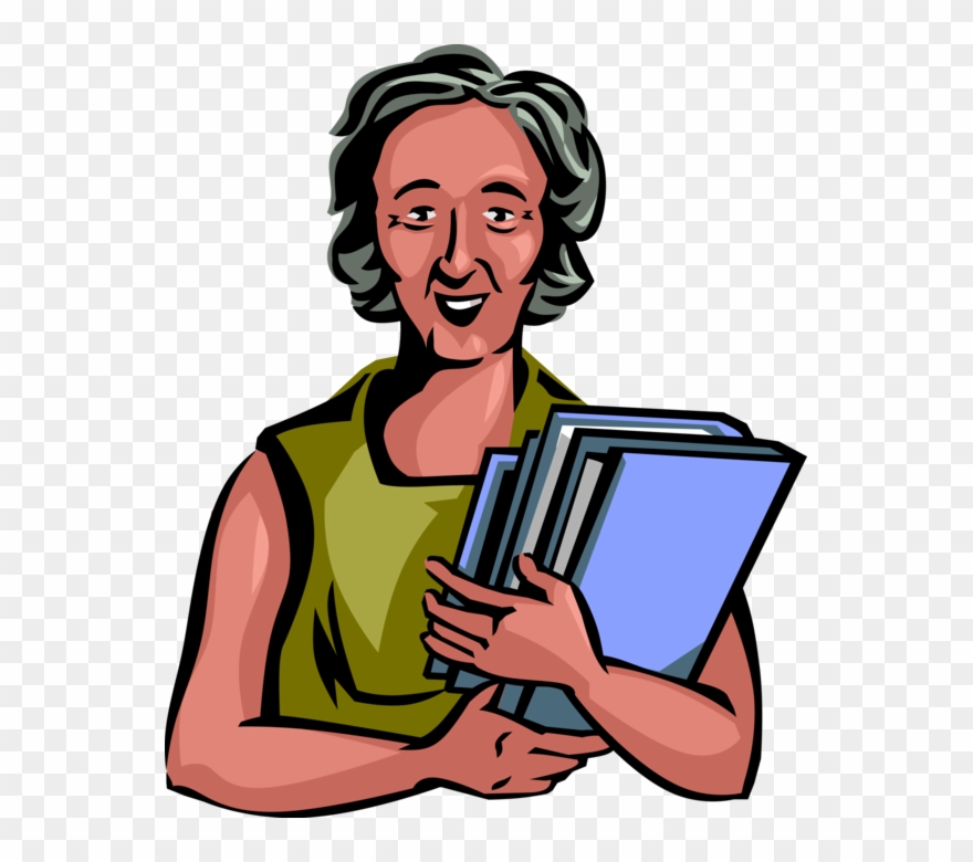 Vector Illustration Of Retired Elderly Senior Citizen Clipart