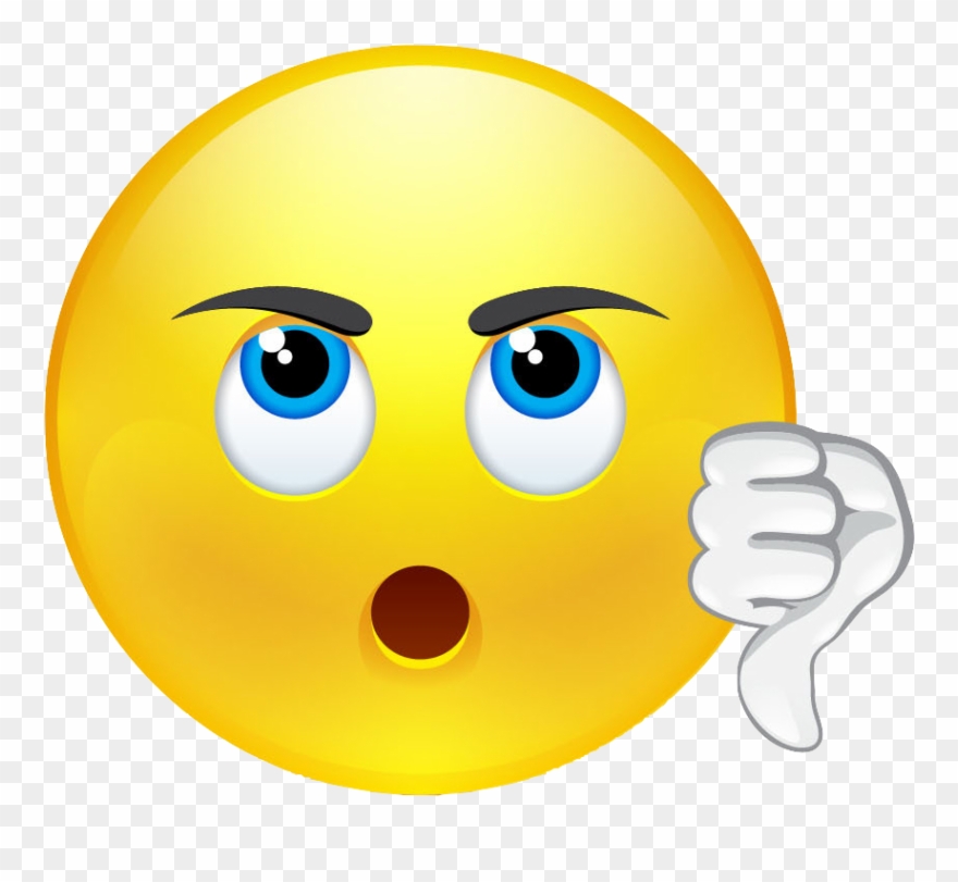 Much Less Than Expected - Smiley Clipart