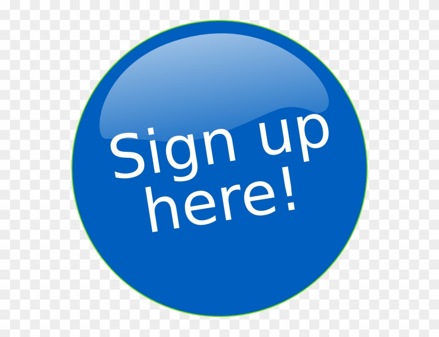 Sign Up Button Clip Art - Circle - Png Download