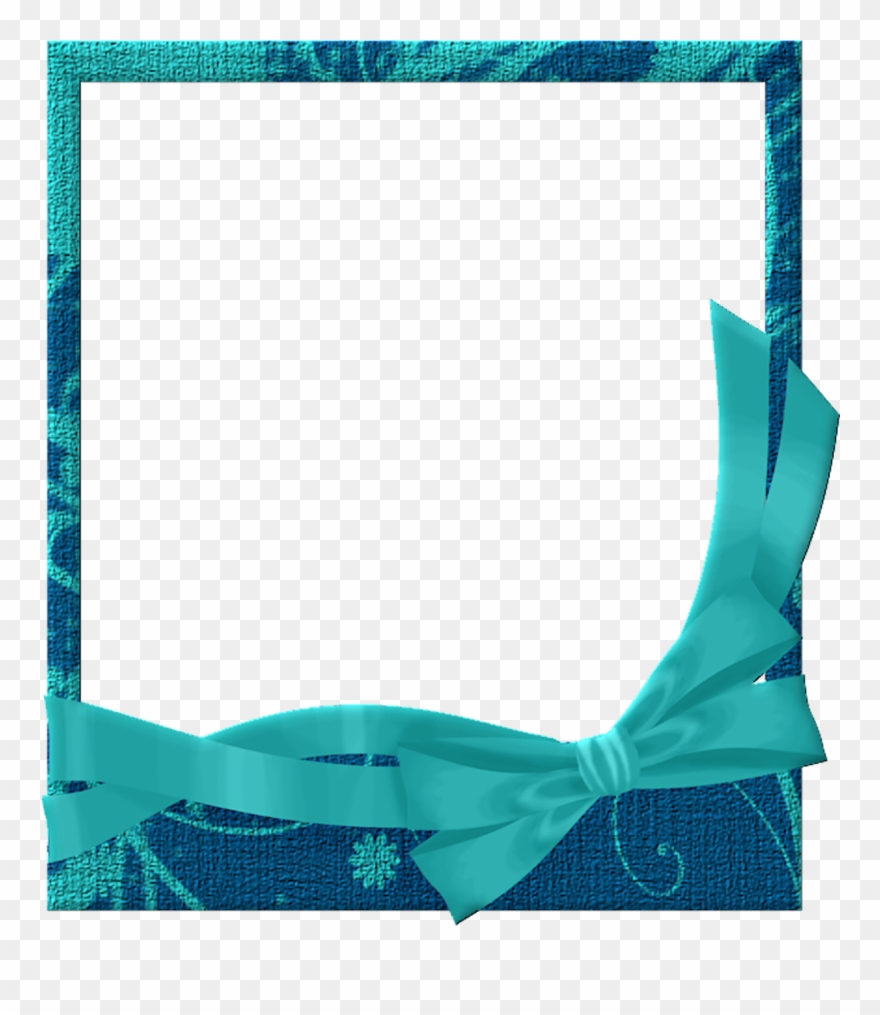 Christmas Frames, Halloween Frames, Paper Frames, Borders - Blue Frame Png Clipart