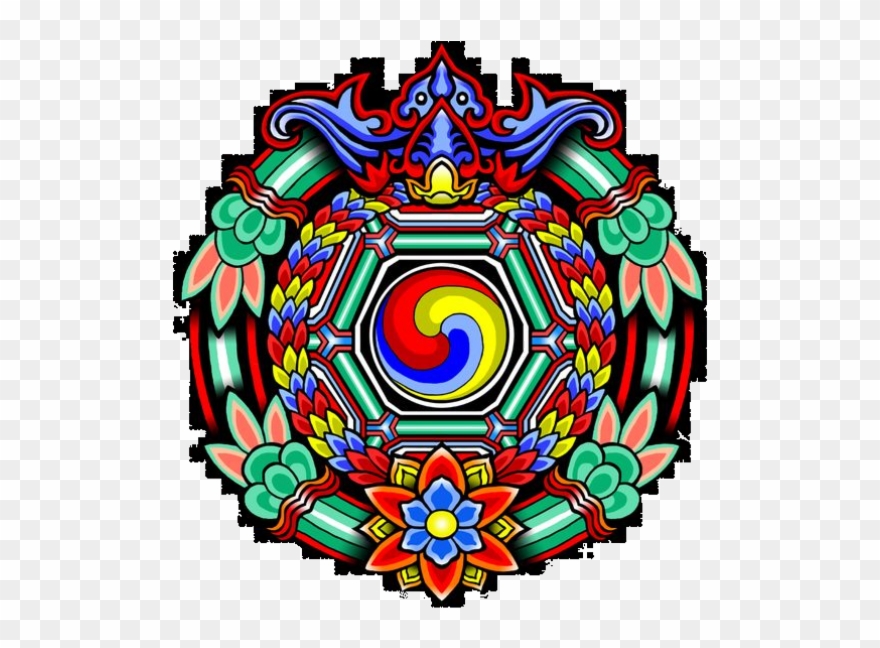 Rose And Lace Tattoos - Korean Traditional Drum Tattoo Clipart