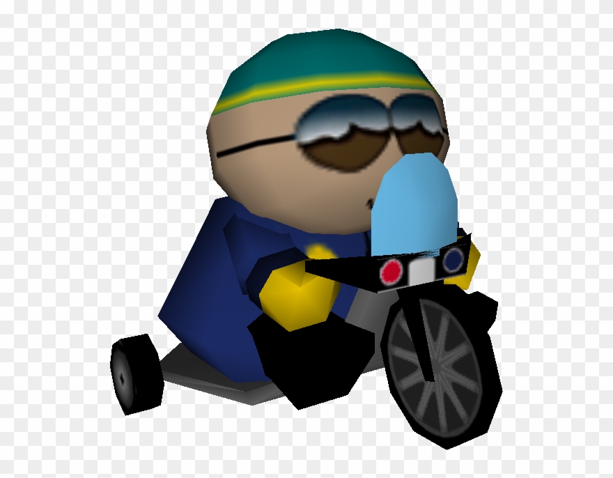 Cop Png - South Park Rally Cartman Clipart