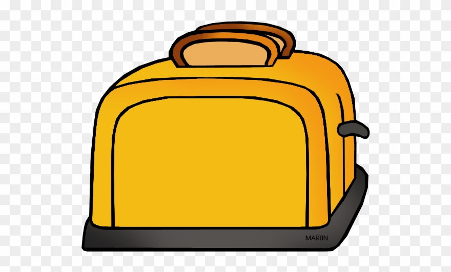 Yellow Toaster - Clip Art - Png Download