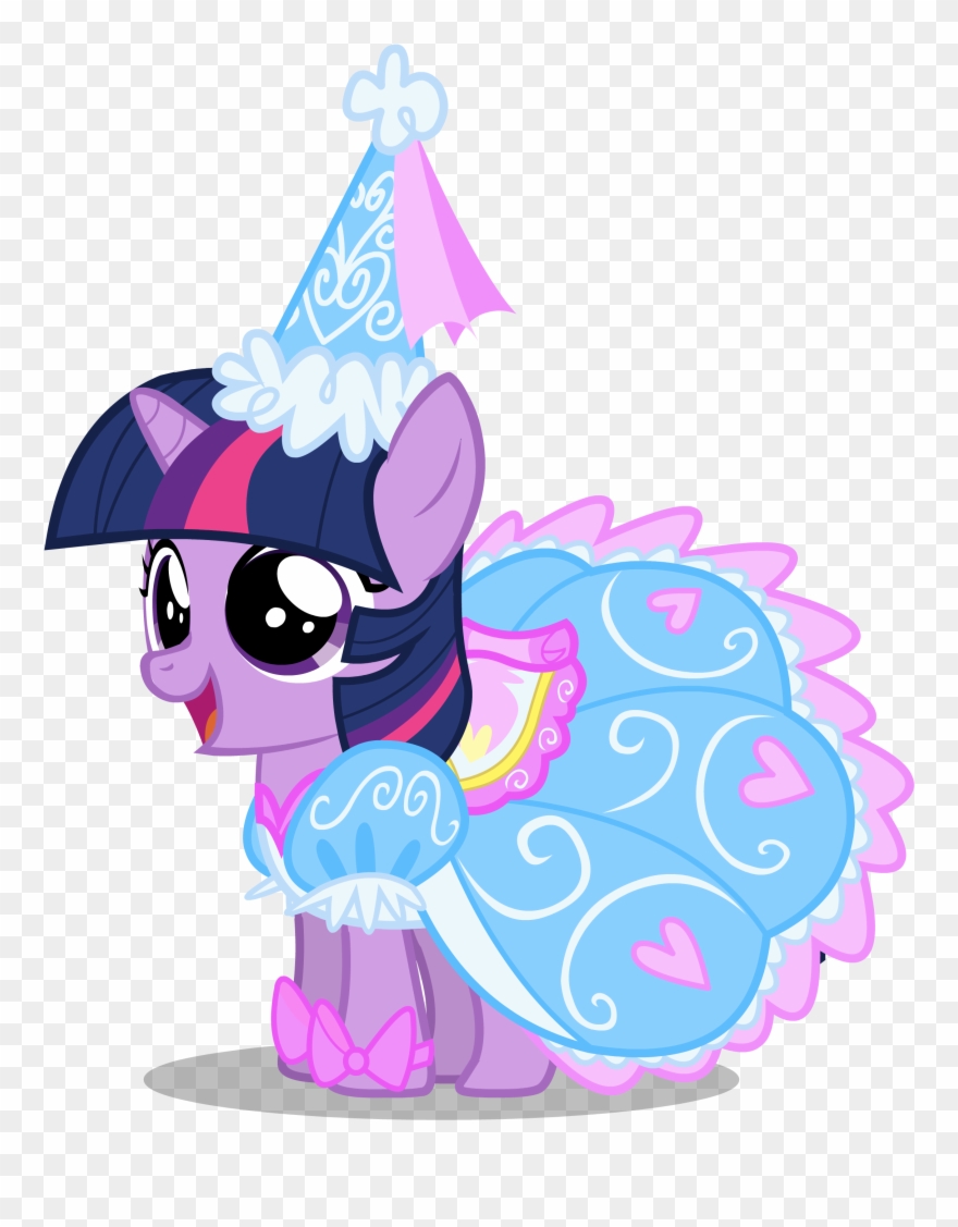 My Little Pony Birthday Png - My Little Pony Birthday Twilight Png Clipart