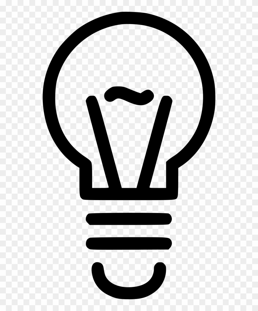 Light Bulb Comments - Ico Bulb Clipart