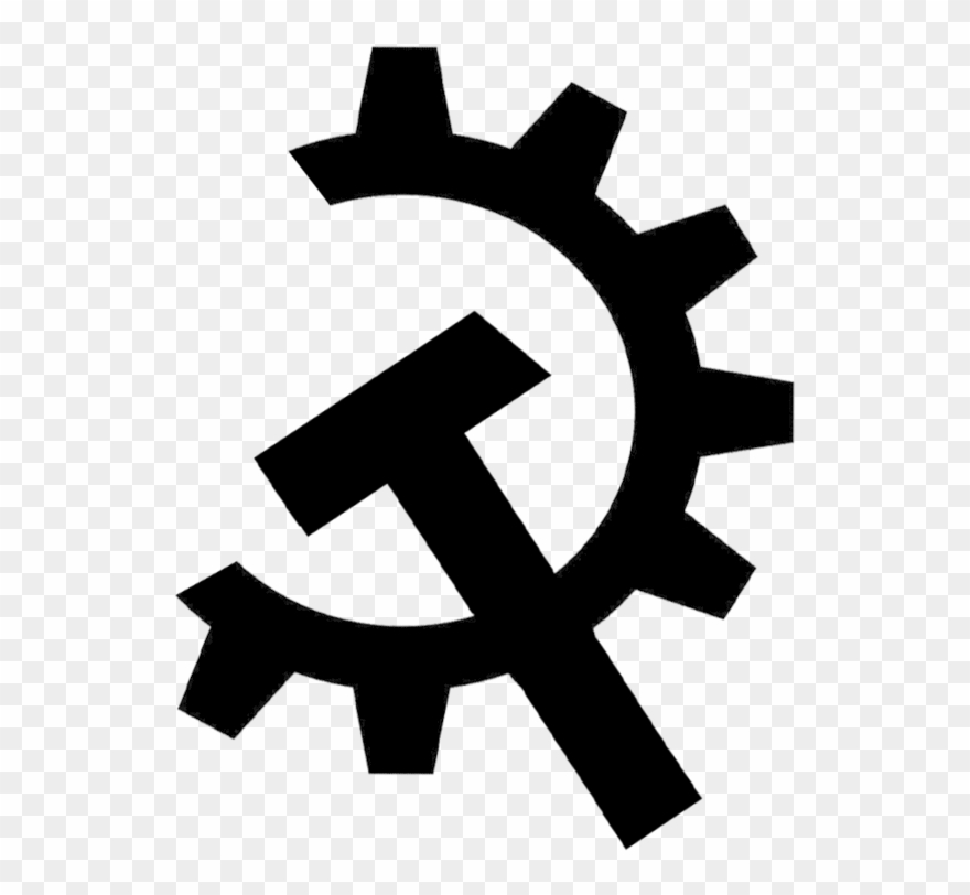 Soviet Cog By Liqu - Transparent Background Gear Icon Clipart