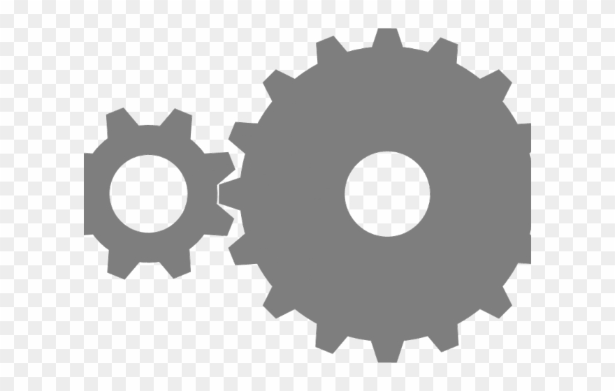 Gears Clipart Parameter - Gear With 16 Teeth - Png Download