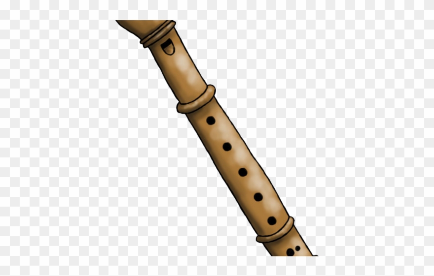 Flute Clipart Cute - Clipart Flute - Png Download