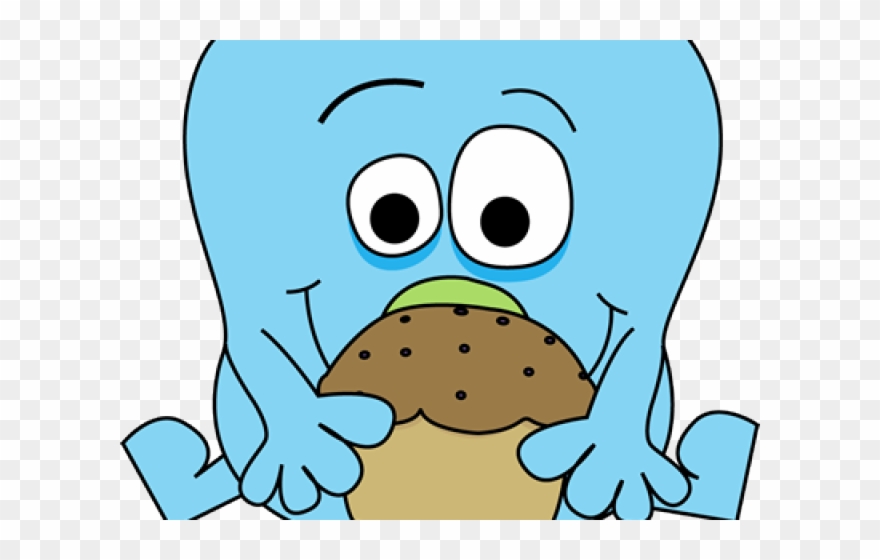 Blueberry Muffin Clipart Muffin Tray - Muffin Monster Transparent - Png Download
